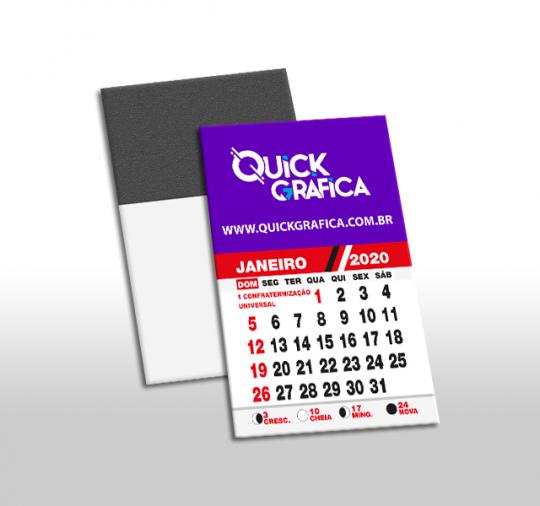 Imas de Geladeira com Calendário