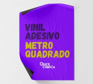 Adesivo Vinil Metro Quadrado Vinil Adesivo  4x0 - Colorido Frente / Verso sem impressão A prova D agua  Metro Quadrado