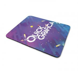 Mouse Pad Retangular Tecido Neoprene 22 x 18 cm 4x0 - Colorido Frente / Verso sem impressão  Retangular 