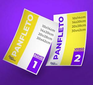 Panfletos, Flyers e Folhetos - Promocional